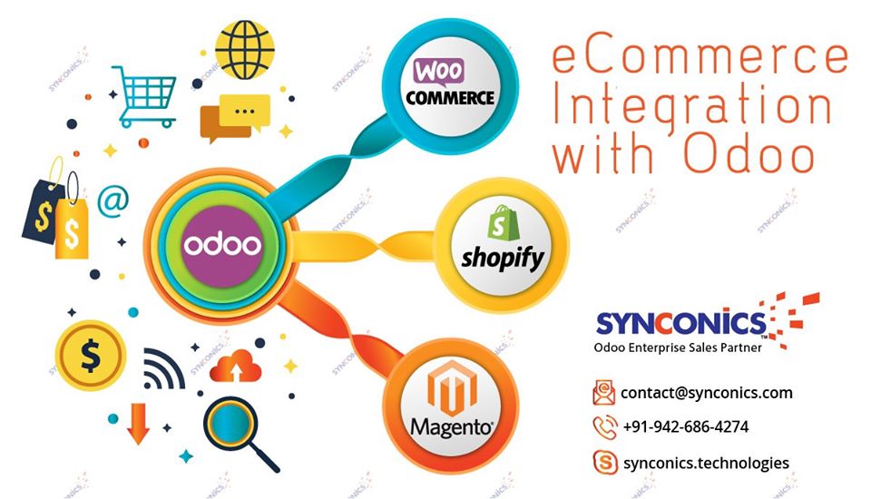 ecommerce integration with odoo - Synconics